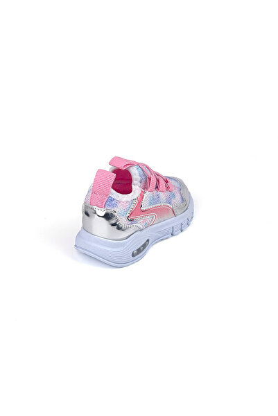 KAJILA Baby Girl Pink Lighted Laceless Comfortable Fit Sneaker Sports Shoes