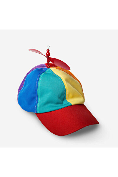 Flying Tiger Copenhagen Çok Renkli Pervaneli Şapka