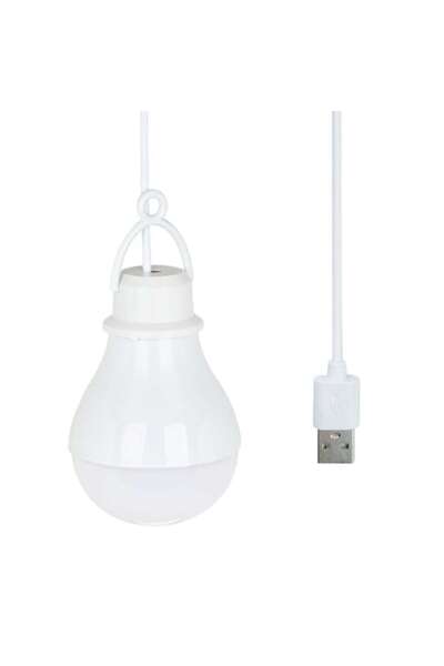 SOHO Lampă LED cu conector USB, lungime cablu 105 cm, albă