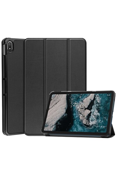 WOW Husa compatibila cu Nokia T20, Fibra Nano, Pitch Black