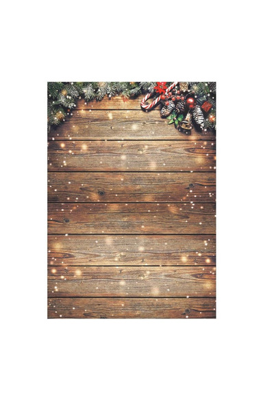LYWYGG Lywygg photo backdrop, 2.1 x 1.5 m, Winter Holidays motif, vinyl, mult...