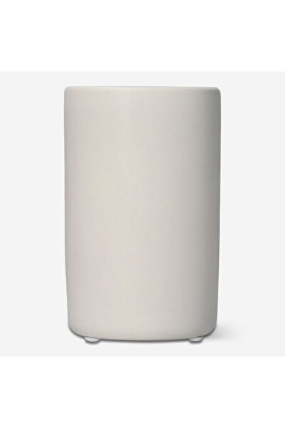 Flying Tiger Copenhagen Mat Beyaz Seramik Diş Fırçalık