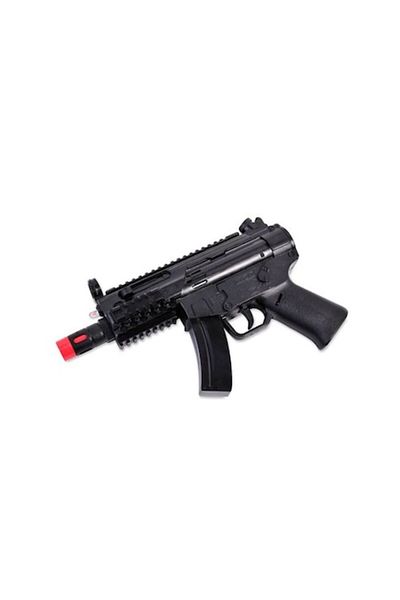 OEM Pistol automat de jucarie cu sunete si lumini pentru copii, negru