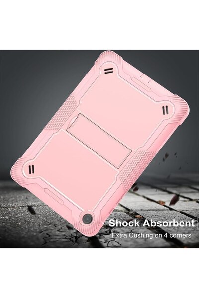 CLICK Husa compatibila cu Samsung Galaxy Tab A9 + Folie, S6, Premium Lexgard, Rose