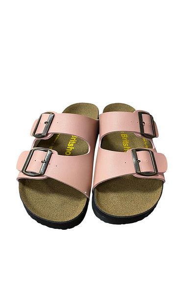 Poliva Women's Double Buckle Slippers