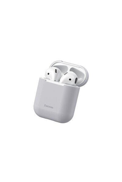 Baseus Protective Case Compatible with Apple AirPods 1 & 2, Grey