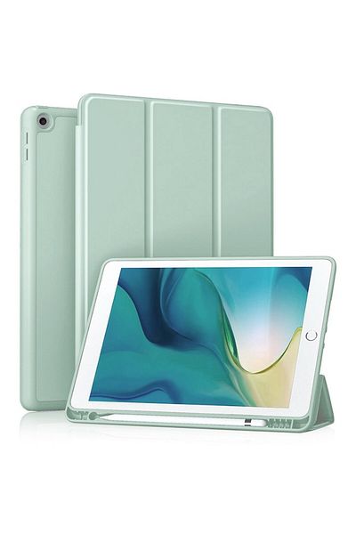 WOW Husa compatibila cu iPad 10.2 2019/2020/2021, J41, TPU, Matcha Intense Green