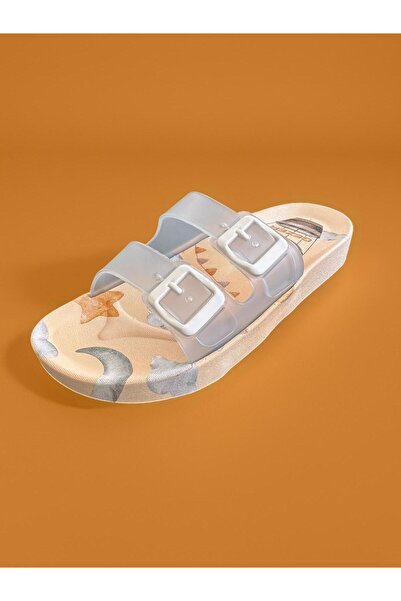 GEZER Kadın Çift Tokalı Günlük Terlik