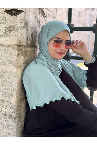 ALDAİR Shawl with Combed Cotton Rope
