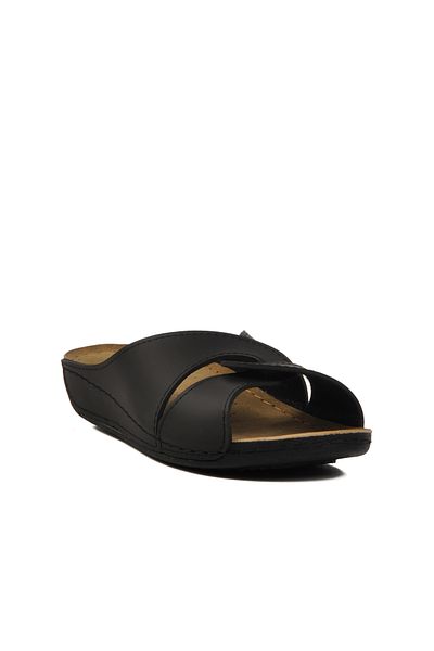 AYK'S Black Women's Slippers 08-001 Z