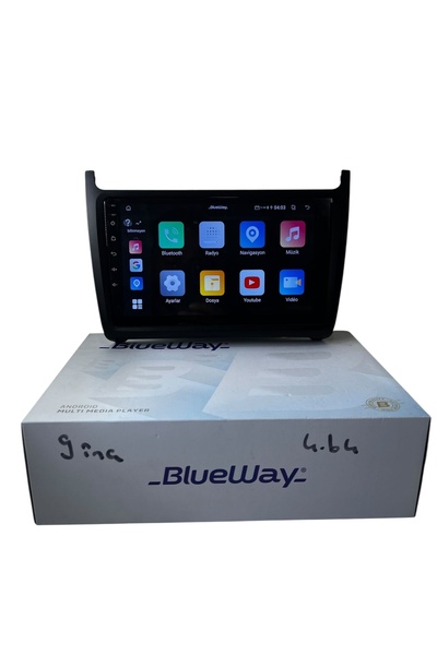 Blueway WW Polo 2009-2016 4-64 PROFESYONEL OEM MULTİMEDİA