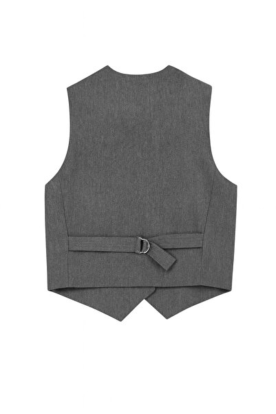 HAKKE Polyviscon 4 Button Medium Length Vest