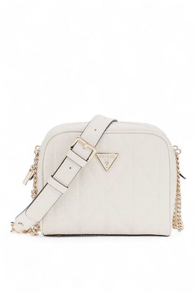 Guess Aldina Beige Women's Crossbody Bag Hwgg9663140