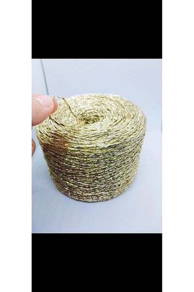 Handmade Metallic Gold Rope Bag Rope 60 Grams Is Hand-Wrapped and Shipped, Not 250 Grams