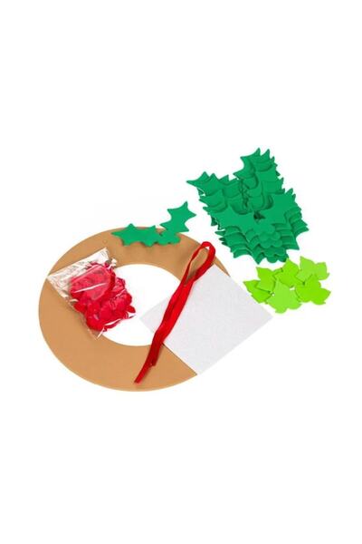 Bibilel Kit educațional de creativitate, Coroană de Crăciun, JMB-BBL6730