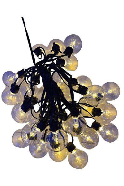 SDX Market Instalație de iluminat tip ghirlandă, 10m, cu 30 de becuri LED rot...