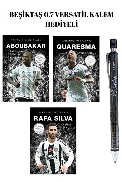 Parodi Yayınları Sahanın Yıldızları- Aboubakar - Quaresma - Rafa Silva - Post...