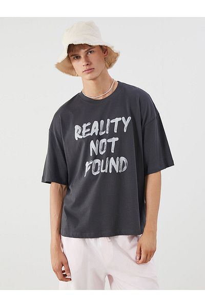 LC Waikiki Νέα Σεζόν T-shirt Ανδρικό με Στρογγυλή Λαιμόκοψη και Εκτύπωση - S5QE30Z8