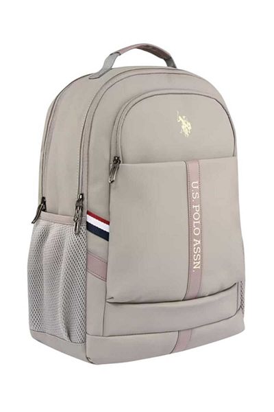 U.S. Polo Assn. School Backpack, Pencil Bag, Steel Flask 600 ml Premium Set