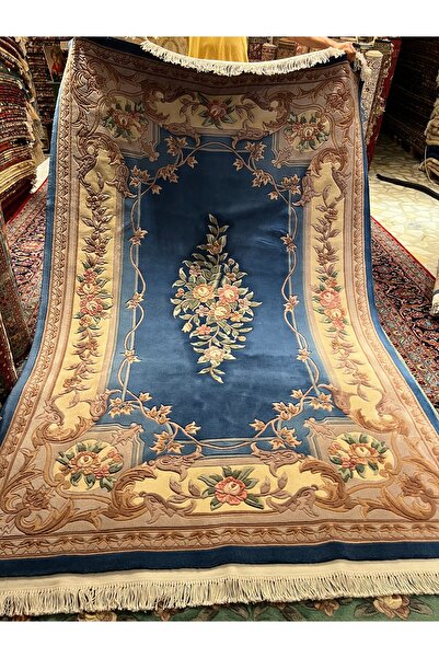 RD RAMAZAN DAĞ EL HALI SANATI El Dokuma Kabartmalı Çin Halısı Birinci Sınıf K...