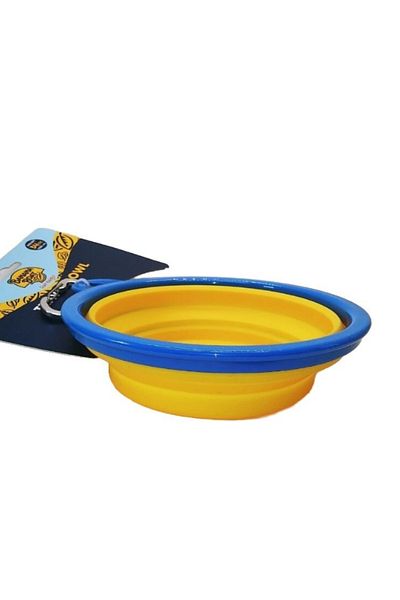 Banana Boat Collapsible Travel Bowl for Dogs with Carabiner, 1 lts