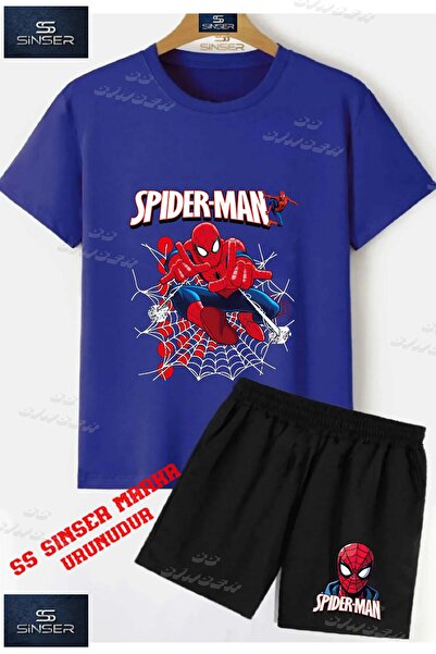 SS SİNSER Child Unisex “Spdrmn White Agli Ag Laughing“ Custom Printed Crew Ne...