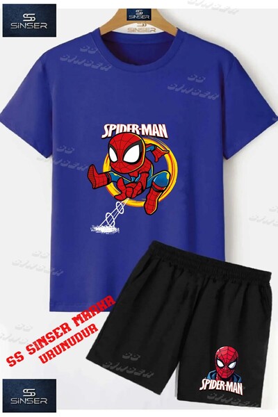 SS SİNSER Children's Unisex “Spdrmn Children's Ag Ating in the Circle“ Custom...