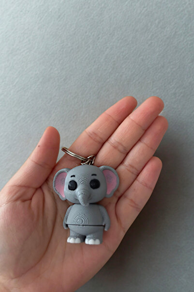 CESTOPİENO Elephant Moving Bag Ornament / Keychain - 100 Pieces