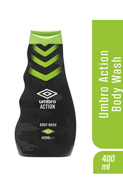 UMBRO Erkek Vücut Yıkama Duş Jeli Şampuanı 400ml Action