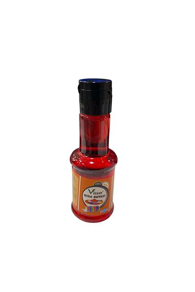 tüftürük Visser Orange Water Based Food Coloring 50 ml