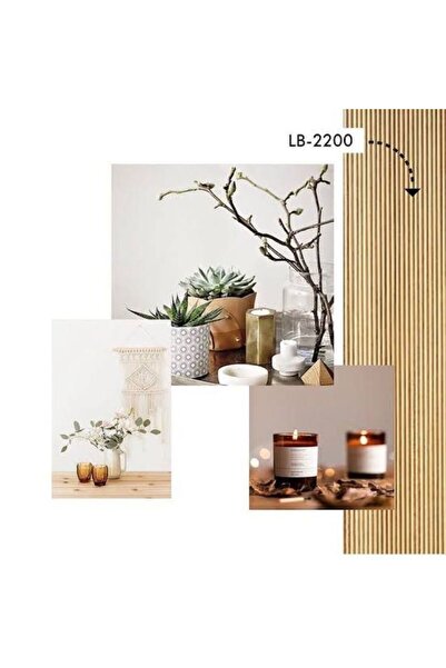 AGT AKYÜREK STORE LB 2200 Y MODEL NATURAL TOUCH MEŞE DEKOR PROFİL DUVAR KAPLAMA LAMBİRİ PANEL