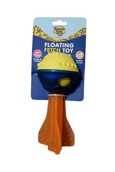 Banana Boat for DOGS Floating Fetch Chew Toy Active Fun High Quality Rocket