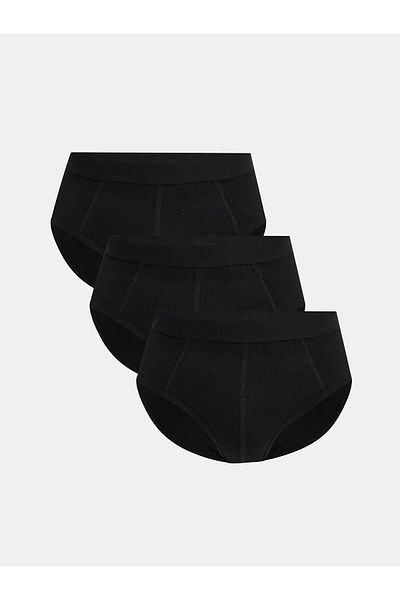 LC Waikiki Slip pentru bărbați din bumbac cu matriță standard, flexibil, pachet de 3 (W5)