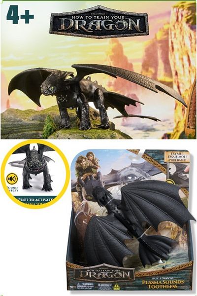 TOYFEST How to Train Your Dragon Voice Dragon Plasma Sounds Toothless