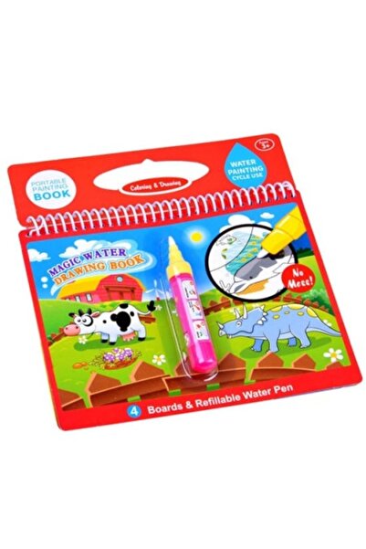 Jokomisiada Carte de colorat pentru copii - Marker cu apă, Animale