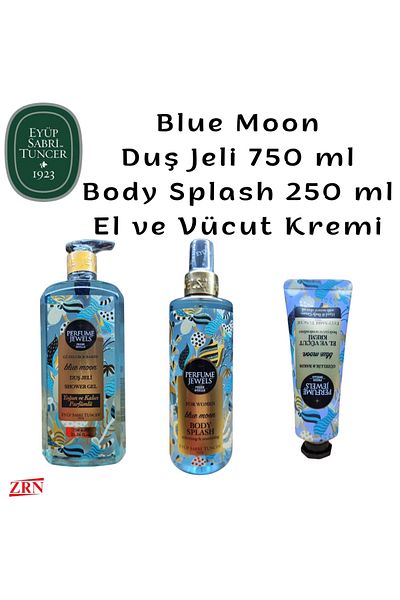 Eyüp Sabri Tuncer Blue Moon Shower Gel + Body Splash + Hand and Body Cream