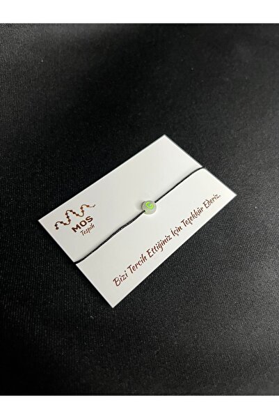 Mos Tespih Letter g Adjustable Drawstring Luck Bracelet