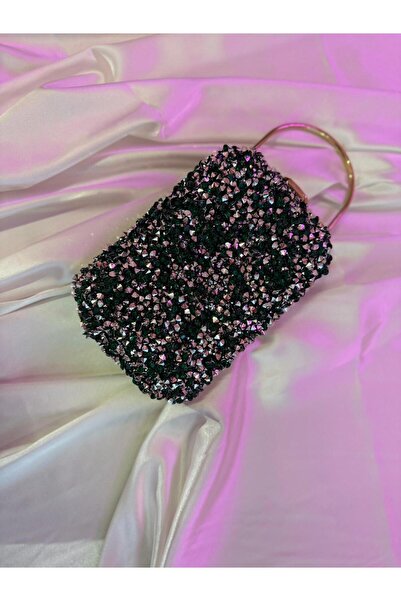 Bestway ve Diğeri ABİYE ÇANTA KARE YEŞİL TAŞLI