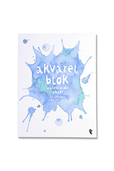 Flying Tiger Copenhagen Sulu Boya Defteri 24 cm x 30 cm