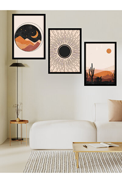 Shuttle Park 3 τεμάχια Ειδικού Σχεδιασμού Ξύλινο Διακοσμητικό Sun Moon Καλλιτ...