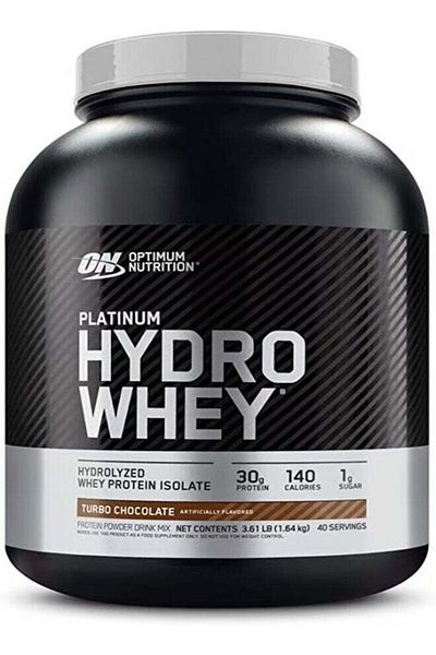 Optimum Nutrition Platinum Hydro Whey Protein Powder, Hydrolyzed Whey Protein Isolate Powder - Turbo