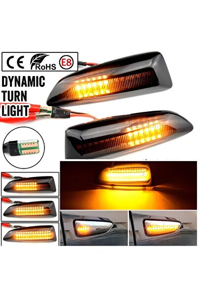 moldsan OPEL ASTRA J - K, İNSİGNA B, GRANDLANDX UYUMLU ANİMASYONLU ÇAMURLUK LED SİNYALİ