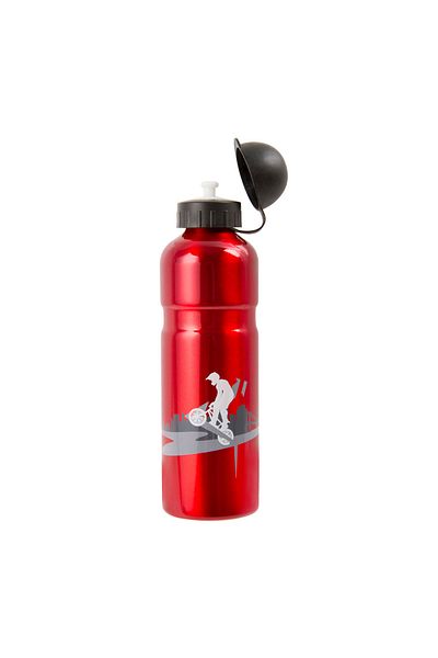 KlaussTech Sticlă de apă din aluminiu Red Abo 750 - roșie.