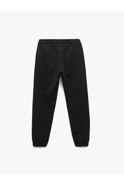 Koton Basic Jogger Sweatpants with Elastic Waist and Pockets