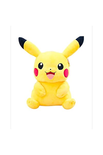 OEM Jucarie Plus Pikachu Pokemon, Plus, 30CM, Galben + Set Plastilina inteligenta, Modelling Clay, 12 pu