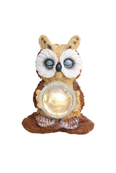 Home Lampă solară, bufniță