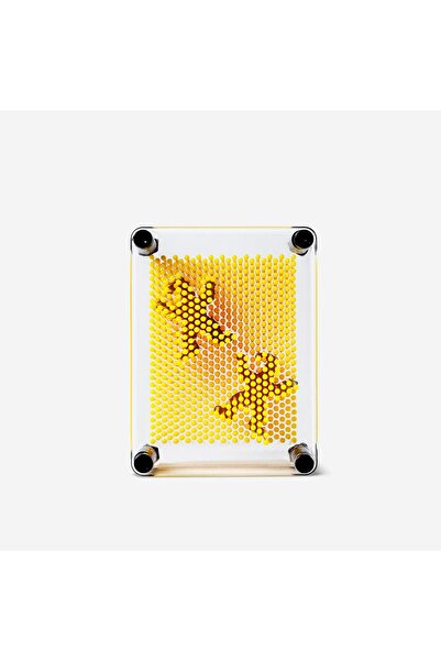 Flying Tiger Copenhagen Sarı 3D İğneli Pano