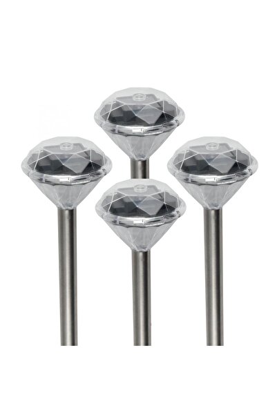 KlaussTech Ηλιακό φωτιστικό κήπου, 4 τεμάχια