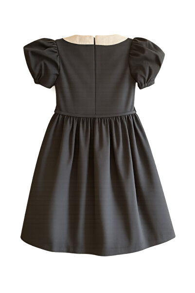 Midu & Fun Dotted Kız Çocuk Elbisesi - Lacivert