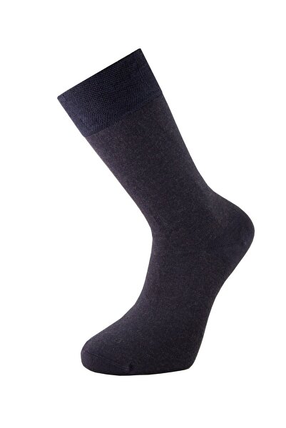 NEWTONE Men's socks made of wool and bamboo fibers, seamless, smoked, size 41-44 EU